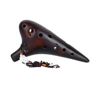Ocarina Ocarina 12 Hole AC Smoked Professional Performance Type Beginner Grade Test(12-hole SC Treble C)