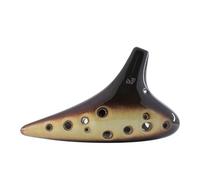 Ocarina Ocarina 12 Hole AC Tune Beginners Guide Kiln Color Professional Performance(Kiln-changed SF treble)