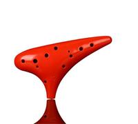 Ocarina Ocarina 12 Hole Beginners Alto C Tune Plastic Resin Instrument Blue And White(2)