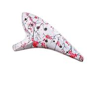 Ocarina Ocarina 12 Hole Dedicated Mid Range AC Tune Imitation Wood Resin Beginner Instrument(3)