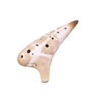 Ocarina Ocarina 12 twelve-hole retro plain-fired mid-range AC-tuned fumigated professional beginner performance ocarina