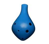 Ocarina Ocarina 6 Hole Resin Mid Range AC Tune Plastic Adult Beginner Mini Musical Instrument(Blue)