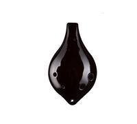Ocarina Ocarina 6 Hole Smoked Beginner Teaching Material Alto Professional Introductory Musical Instrument Ceramic(Smoked Tai Chi SC tweeter)