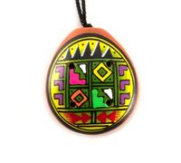 Ocarina Pendant Clay Eco Instrument Whistle Necklace Woodwind Percussion