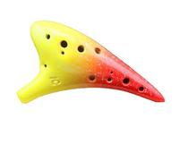 Ocarina Perfect For Professional 12-hole AC Ocarina Starry Sky 12-hole Alto C-tune Ocarina With Good Pitch(Style 1)