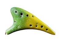 Ocarina Perfect For Professional 12-hole AC Ocarina Starry Sky 12-hole Alto C-tune Ocarina With Good Pitch(Style 5)