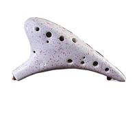 Ocarina Perfect For Professional 12-hole AC Ocarina Starry Sky 12-hole Alto C-tune Ocarina With Good Pitch(Style 6)