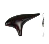 Ocarina Perfect For Professional 12-hole Alto C Ocarina AC Ocarina With Good Pitch And Tone With Mouthpiece Lanyard And Bag(Style 4)