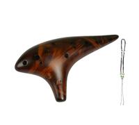 Ocarina Perfect For Professional 12-hole Alto C Ocarina AC Ocarina With Good Pitch And Tone With Mouthpiece Lanyard And Bag(Style 3)
