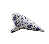 Ocarina Perfect For Professional 12-hole Alto F/AF Tuned Professional Ocarina With Good Pitch And Tone Blue And White Porcelain Playing Ocarina