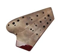 Ocarina Perfect For Professional 3 Tubes Ocarina Alto C Key AC Professional Ocarina Matte Dolomite Ceramics Ocarinas Musical Instruments