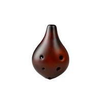Ocarina Perfect For Professional 6-hole Alto C Tuning Beginner Entry-level Smoked Ocarina(Style 2)
