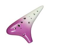 Ocarina Perfect For Professional Ceramic 12-hole SF Ocarina 12-hole High Pitch F-tone Professional Beginner Performance(Purple)