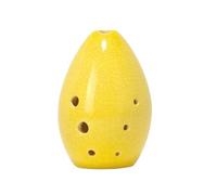 Ocarina Perfect For Professional F Key Xun Ocarina Flute 8 Hol MusicaI Instrument Good Sound Ancient Instrument For Beginners Hand Polished(Yellow)