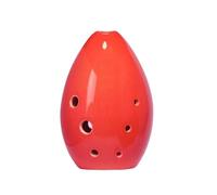 Ocarina Perfect For Professional F Key Xun Ocarina Flute 8 Hol MusicaI Instrument Good Sound Ancient Instrument For Beginners Hand Polished(Red)
