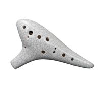 Ocarina Perfect For Professional Good Pitch And Tone 12-hole Ocarina Alto C Tune Hand-painted Professional Ocarina 12-hole AC Tune(Style 1)