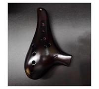 Ocarina Perfect For Professional Handmade Smoked 12-hole Alto C AC Performance-level Ocarina(Tiamo)