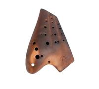 Ocarina Perfect For Professional Ocarina Three-tube AC-tuned 3-tube Alto C-tuned Purple Sand Smoked Ocarina Wide Range Professional Performance Level(Style 4)