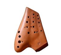 Ocarina Perfect For Professional Ocarina Three-tube AC-tuned 3-tube Alto C-tuned Purple Sand Smoked Ocarina Wide Range Professional Performance Level(Style 2)