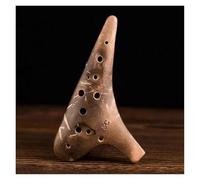 Ocarina Perfect For Professional Pottery Ocarina 12 Holes Treble C Tone Ocarinas Professional Music Instrument(Plain)
