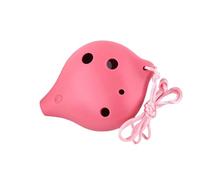 Ocarina Plastic Resin Ocarina 6 Hole High Pitch SC Middle AC Tune Six Plastic Beginner(1)