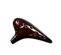 Ocarina Professional Twelve-hole Alto AC-tuned Ocarina, Easy To Learn Portable Musical Instrument(B)