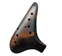 Ocarina Professionally Made Beginner-friendly 12-hole Alto C-tone Smoked Ocarina Instrument(AC1)