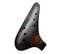 Ocarina Professionally Made Beginner-friendly 12-hole Alto C-tone Smoked Ocarina Instrument(AC2)