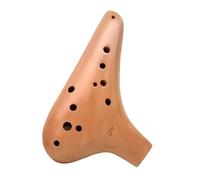 Ocarina Professionally Made Performance-oriented 12-hole Alto C Tune 12AC/AC12 Clay Wood Grain Ocarina(AC2)