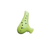 Ocarina Resin 12 Hole Alto C Flat Mouth Ocarina For Beginners(Fruit Green)