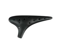Ocarina Rustic Black Pottery 12 Hole Ceramics Ocarina Profesional Pottery Ocarinas Of Time Ocarinas(A-SC)