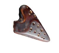 Ocarina SG Double Tube Ocarina Retro Smoked Style Professional High Pitched Beginner Instrument