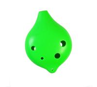 Ocarina Short Mouth Ocarina 6 Hole C Key Player Instrument(Green)