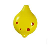 Ocarina Short Mouth Ocarina 6 Hole C Key Player Instrument(Yellow)
