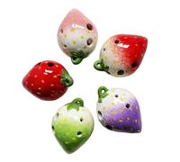 Ocarina Six Hole 6 Hole Ceramic Musical Instrument Crafts Mini Beginners(1)