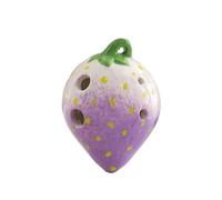 Ocarina Six Hole 6 Hole Ceramic Musical Instrument Crafts Mini Beginners(2)