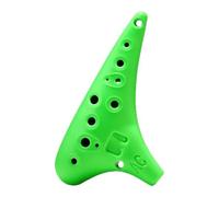 Ocarina Special Ocarina Instrument 12 Hole Alto AC Tune Resin Beginners(Green)