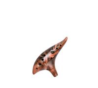 Ocarina The school specializes in playing smoked alto C ocarina 12-hole ac key performance instrument piano (Color : B)
