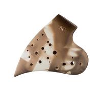 Ocarina Three Pipe Progressive Musical Instruments Biscuit Firing Handmade Dolomite Ceramic Professional Musique porcelain(Alto-C)