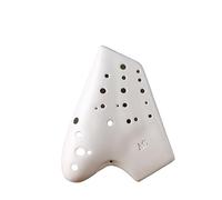 Ocarina Three Tube AC Key 3 Tube Alto C Key Purple Sand Smoked Ocarina Wide Range Professional Performance Instrument (Color : 02)