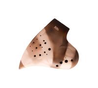Ocarina Three Tube AC Tuned Mid Range Unglazed Series Ocarina For Professional Performance(Triple-tube BBb bass in B flat)