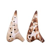 Ocarina Twelve Hole Ocarina Teaching Playing Ethnic Musical Instrument Alto C Key AC Ceramic