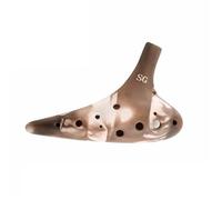 Ocarina Unglazed 12hole Ocarina Alto AC Professional Performance Grade Soprano SC SG SF(Unglazed-alto SG)