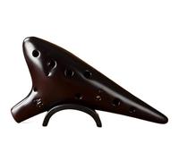 Ocarina wooden 12hole Alto C Ocarina Beginner Teaching Adult Learning Full Set Of Accessories(17)