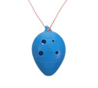 Ocarina wooden 4piece Mini Ocarina Beginner Instrument Simple Blue