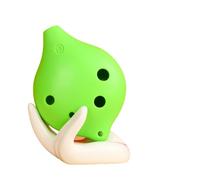 Ocarina wooden Ocarina 6 Hole Beginner Alto C Key Resin Adult Instrument(10)