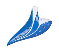 Ocarina wooden Ocarina Black And White 12 Hole Alto C AC Beginner Professional(Basics)