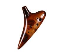 Ocarina wooden Ocarina Instrument Triple Ceramic Professional Music Decoration