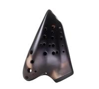 Ocarina wooden Triple Ocarina Alto C AC Professional Music Performance Traditional Instrument(Plain grilled)