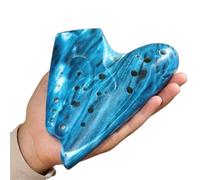 Ocarina wooden Triple Ocarina Alto C Key Professional Musical Instrument Beginner Musical Belt Accessories(1)
